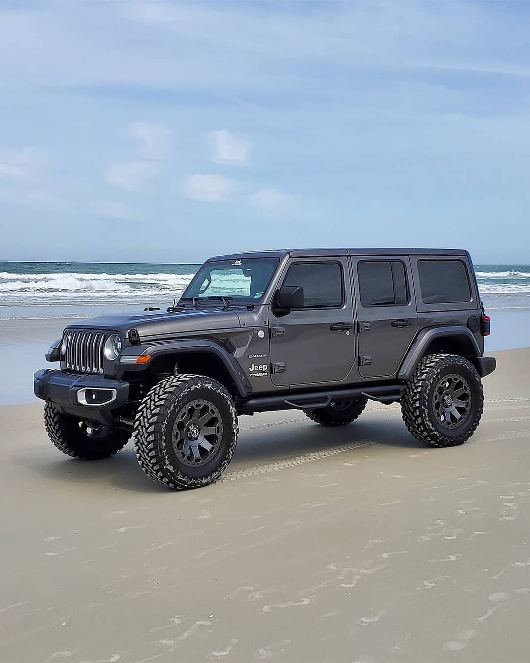 Jeep Wrangler on Black Rhino Warlord
