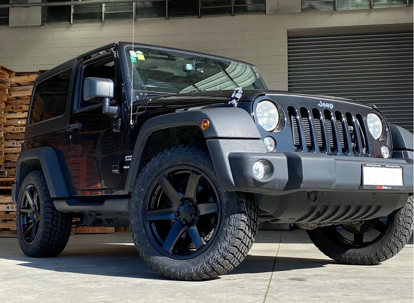 Jeep Wrangler on BGW Beast