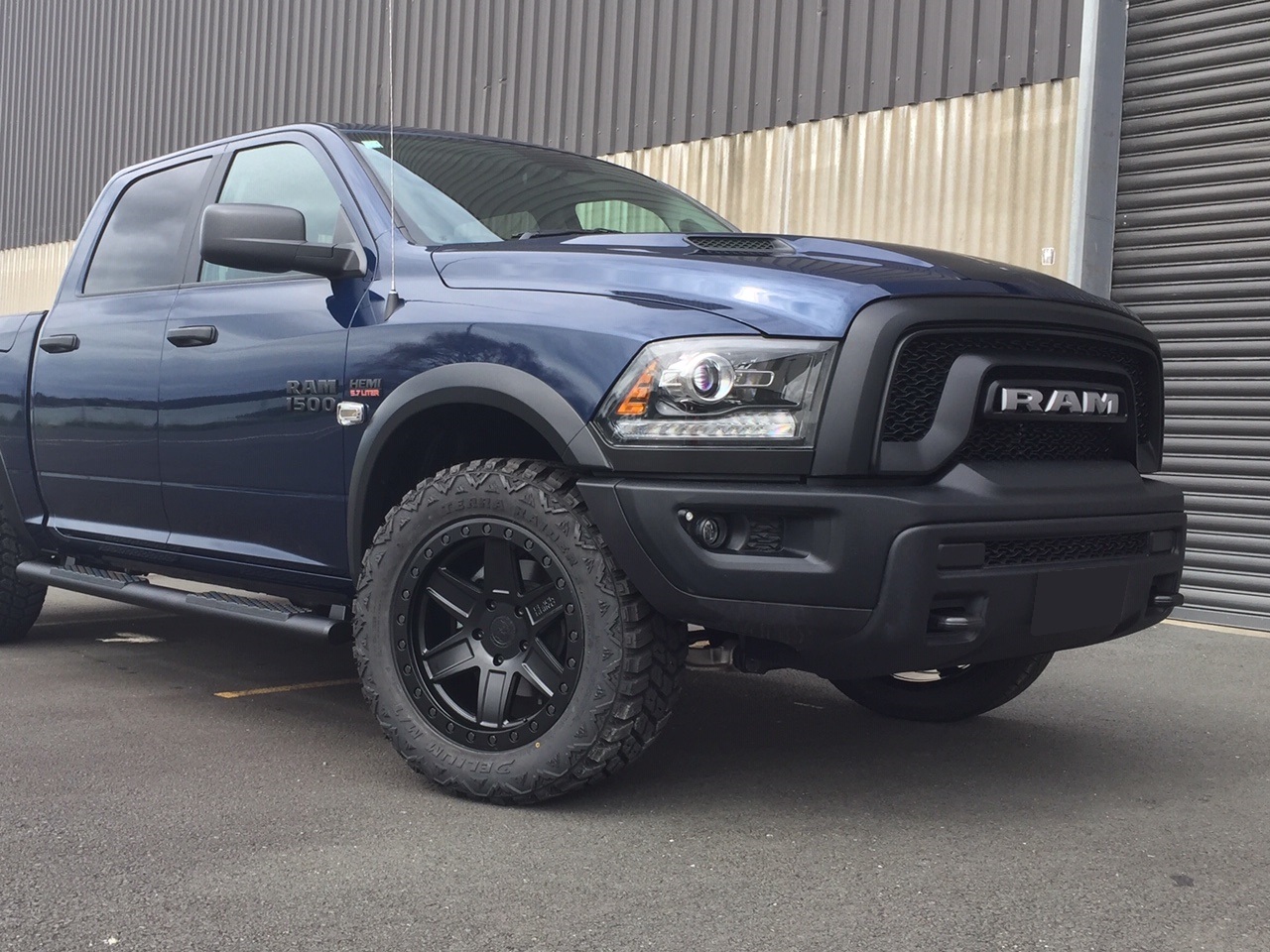 Ram 1500 Warlock on Black Rhino Attica