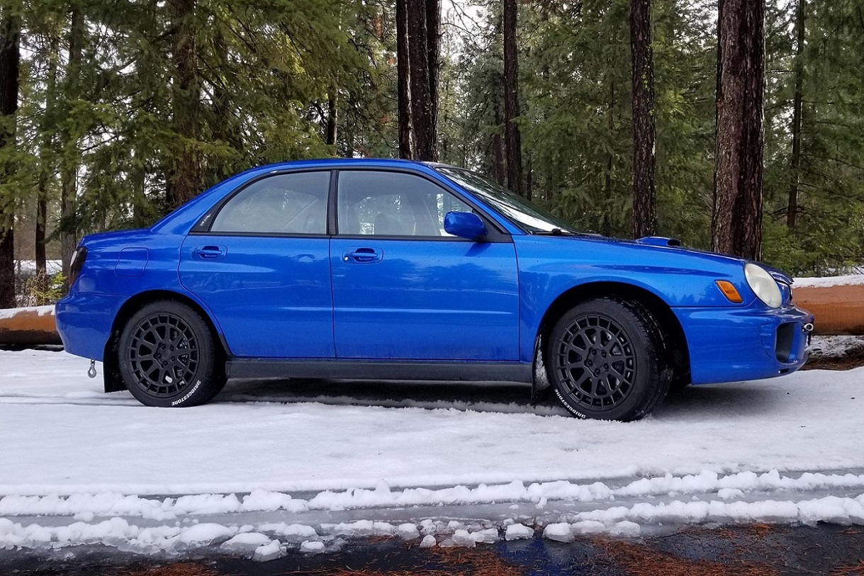Subaru Impreza WRX on Black Rhino Boxer