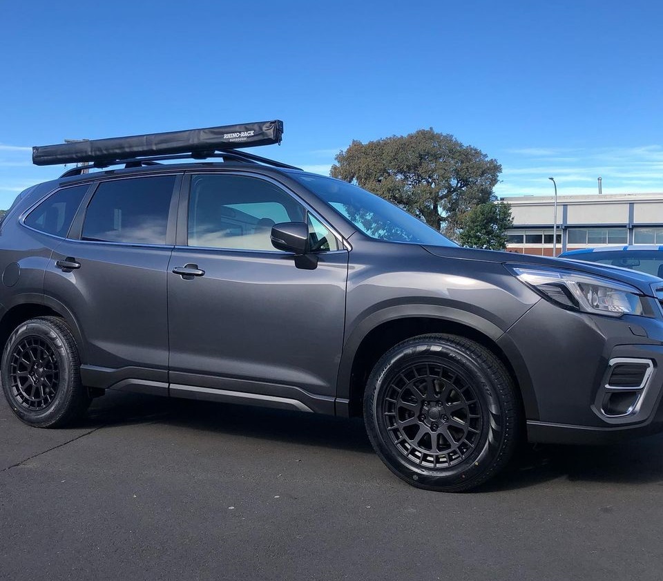 Subaru Forester on Black Rhino Boxer