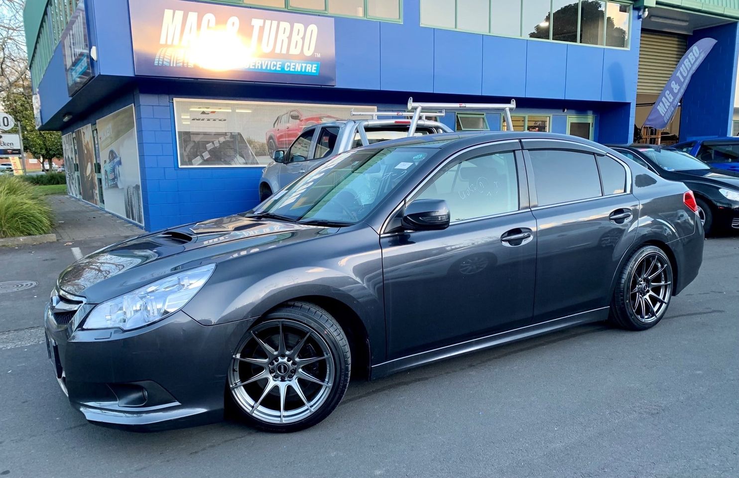 Subaru Legacy on BGW Circuit