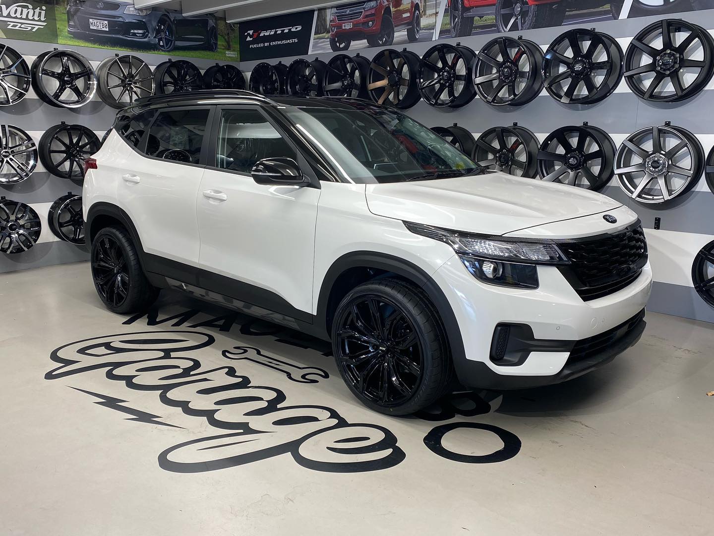 Kia Seltos on BGW Black Widow