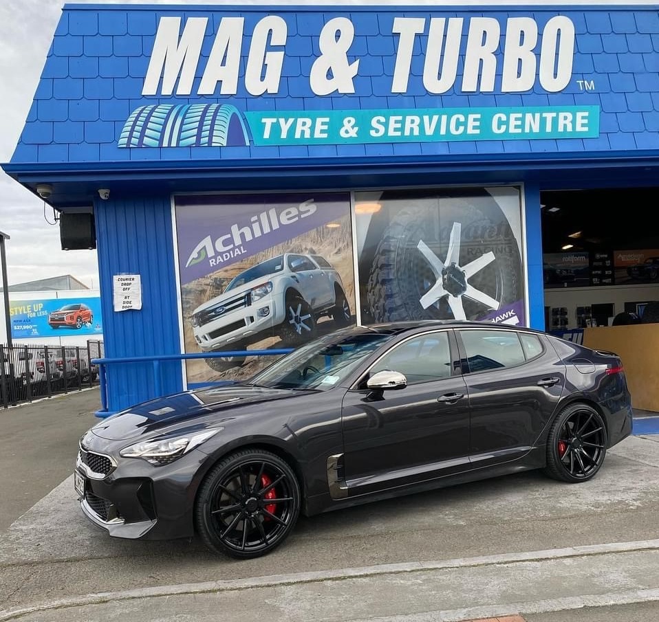 Kia Stinger on Covert CV2