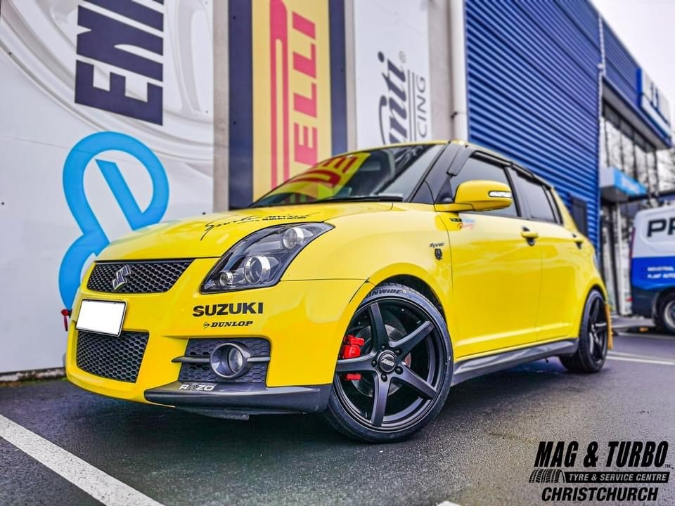 Suzuki Swift Sport on BGW Apex