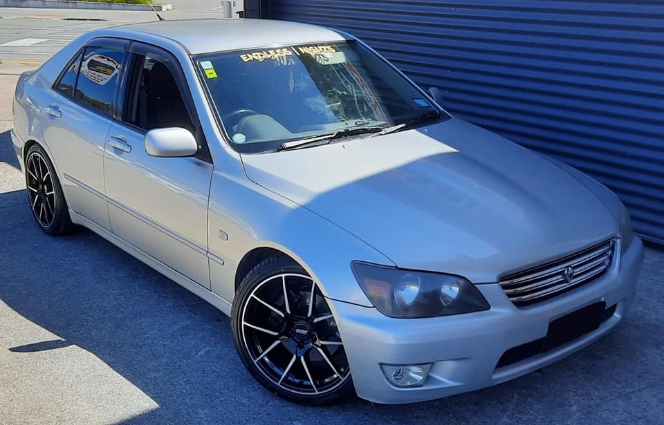 Toyota Alteza on BGW Aqua