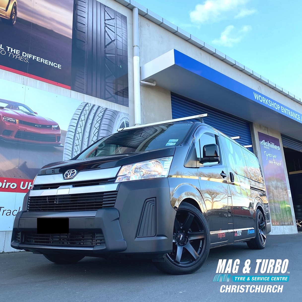 Toyota Hiace on BGW Beast