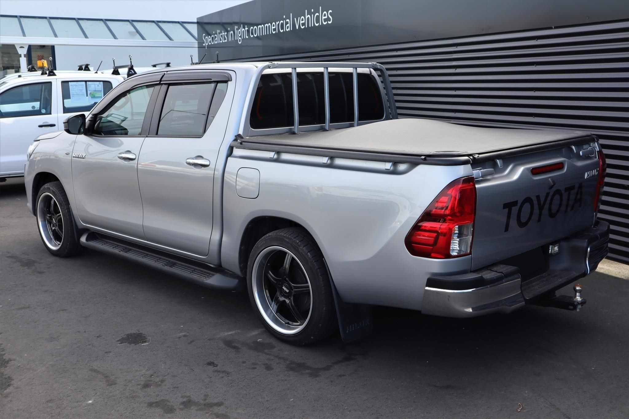 Toyota Hilux 2WD on 19 inch BGW Rampage