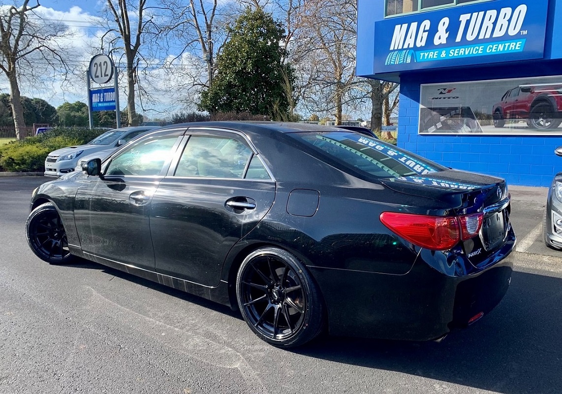 Toyota Mark X on 18 inch BGW Circuit