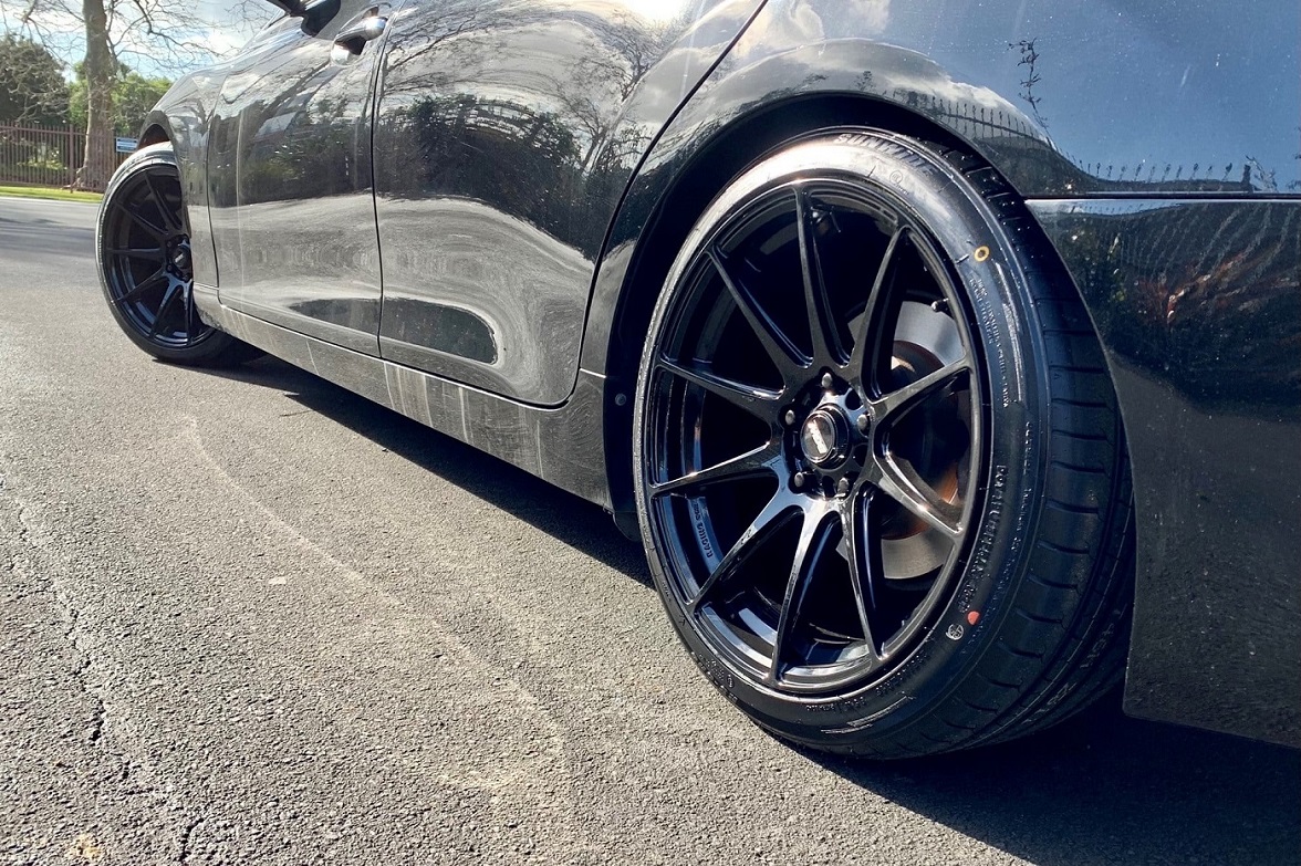 Toyota Mark X on 18 inch BGW Circuit