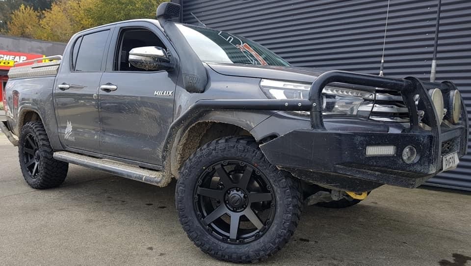 Toyota Hilux on BGW Vader