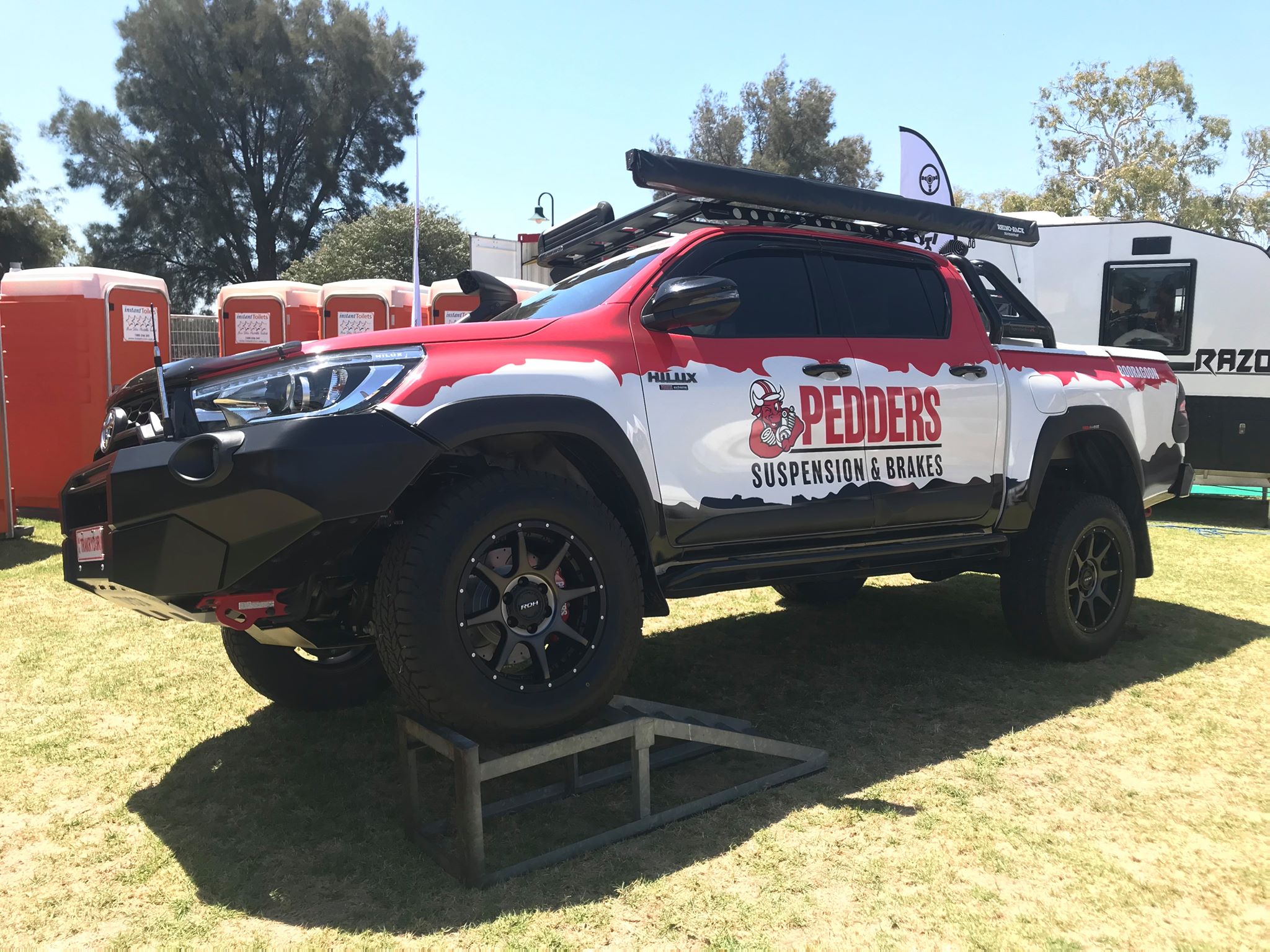 Toyota Hilux on ROH Trophy