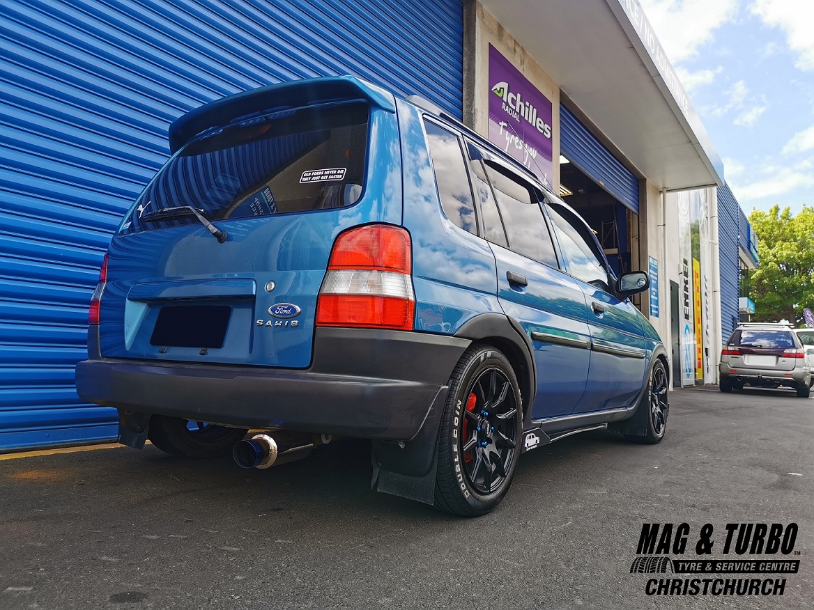 Ford Festiva (1997) on BGW Ratchet