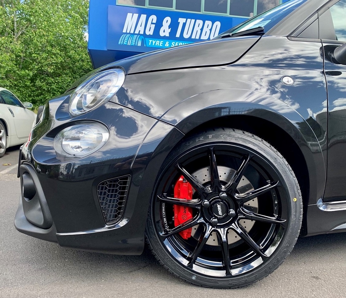 Fiat Abarth 595 (2021) on BGW Hampton