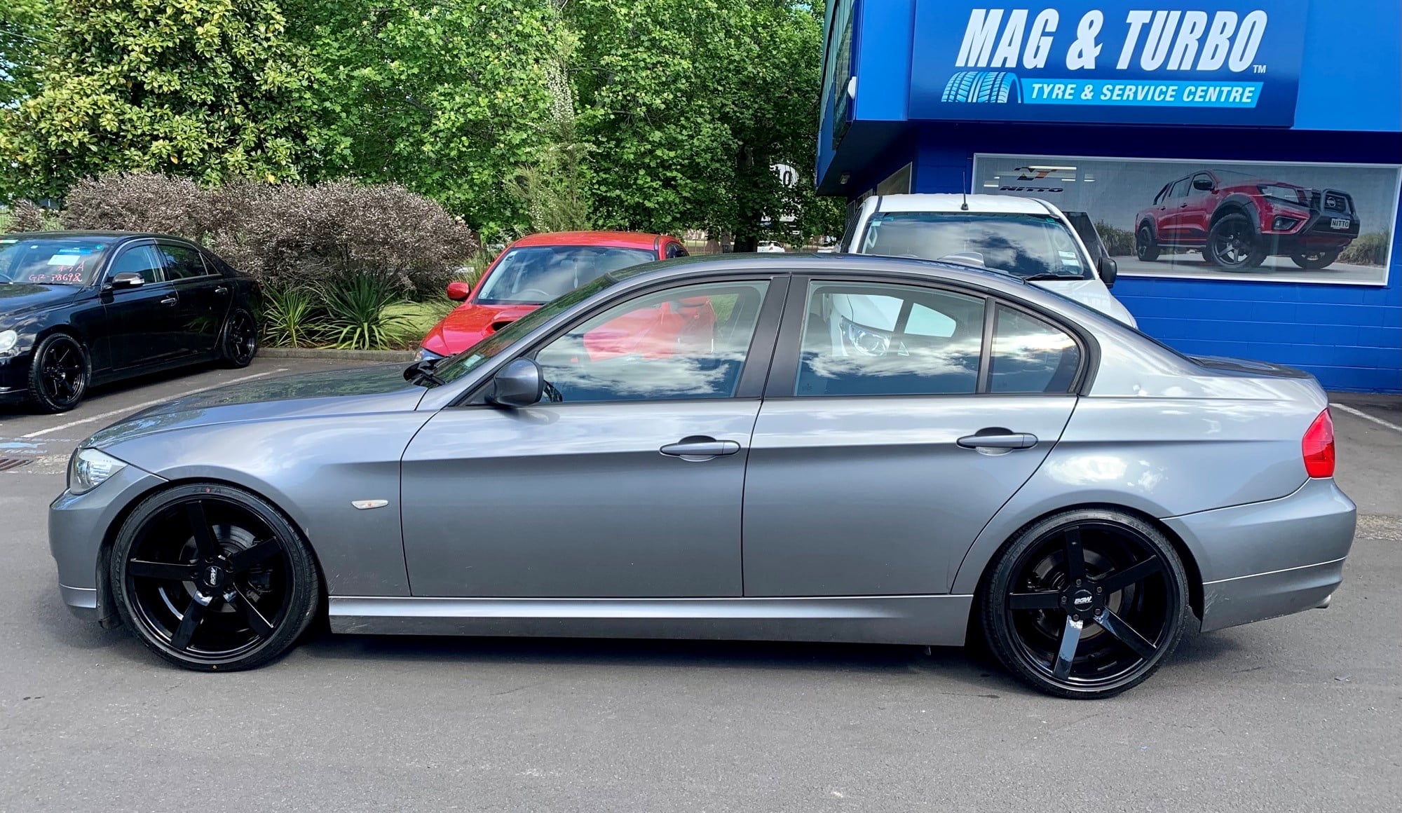 BMW 3 Series on 19 inch BGW Torque