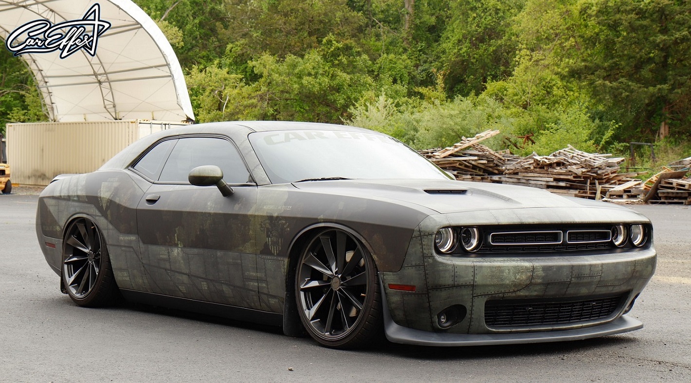 Dodge Challenger on 22" TSW Aileron