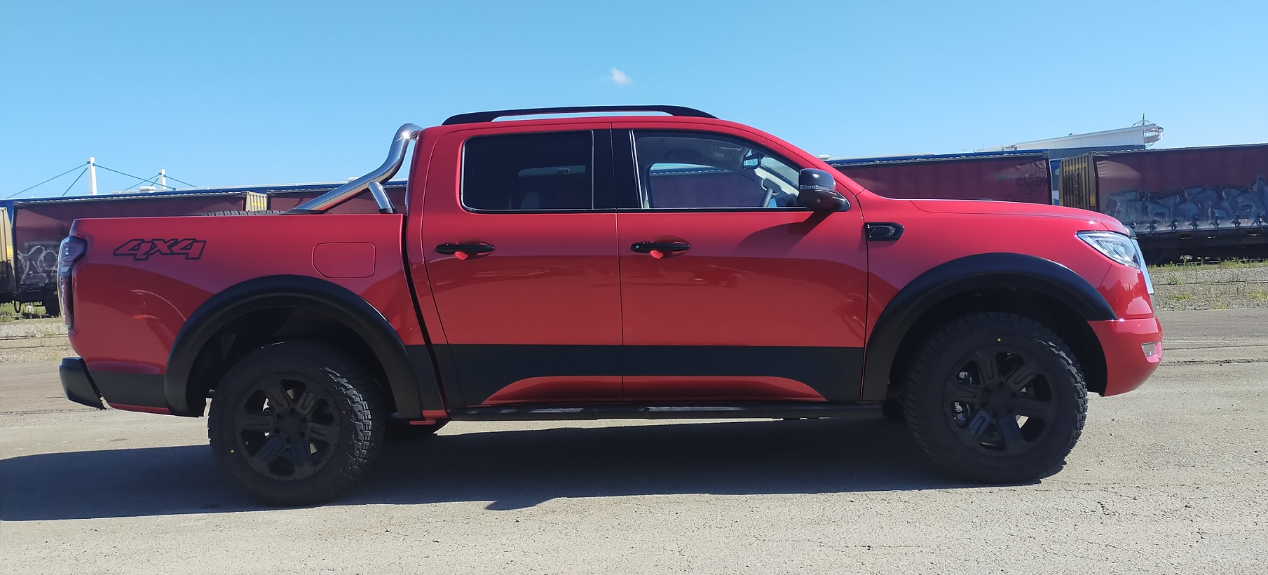 Great Wall Cannon on 18 inch Black Rhino Wanaka