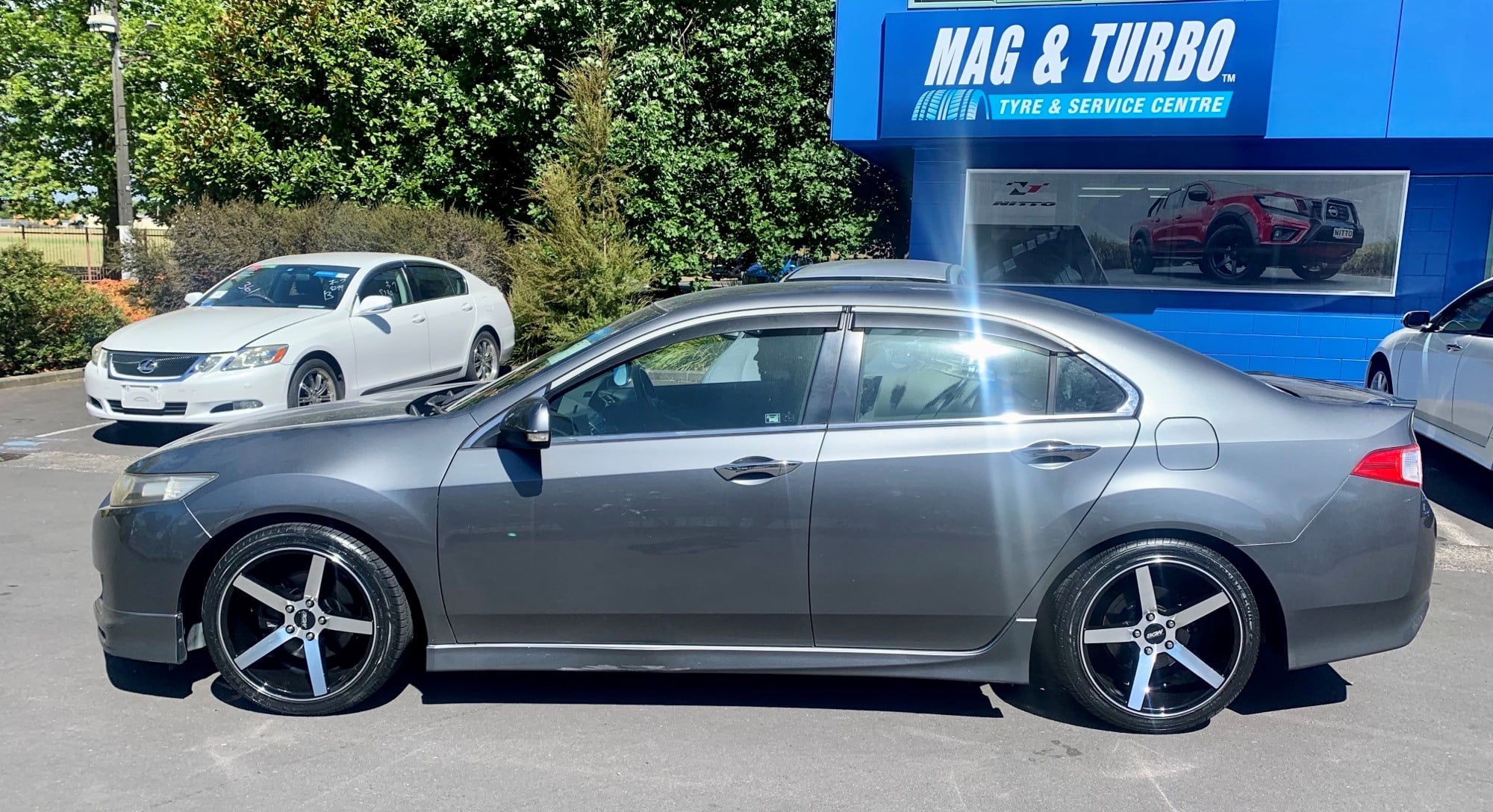Honda Accord on 18 inch BGW Torque