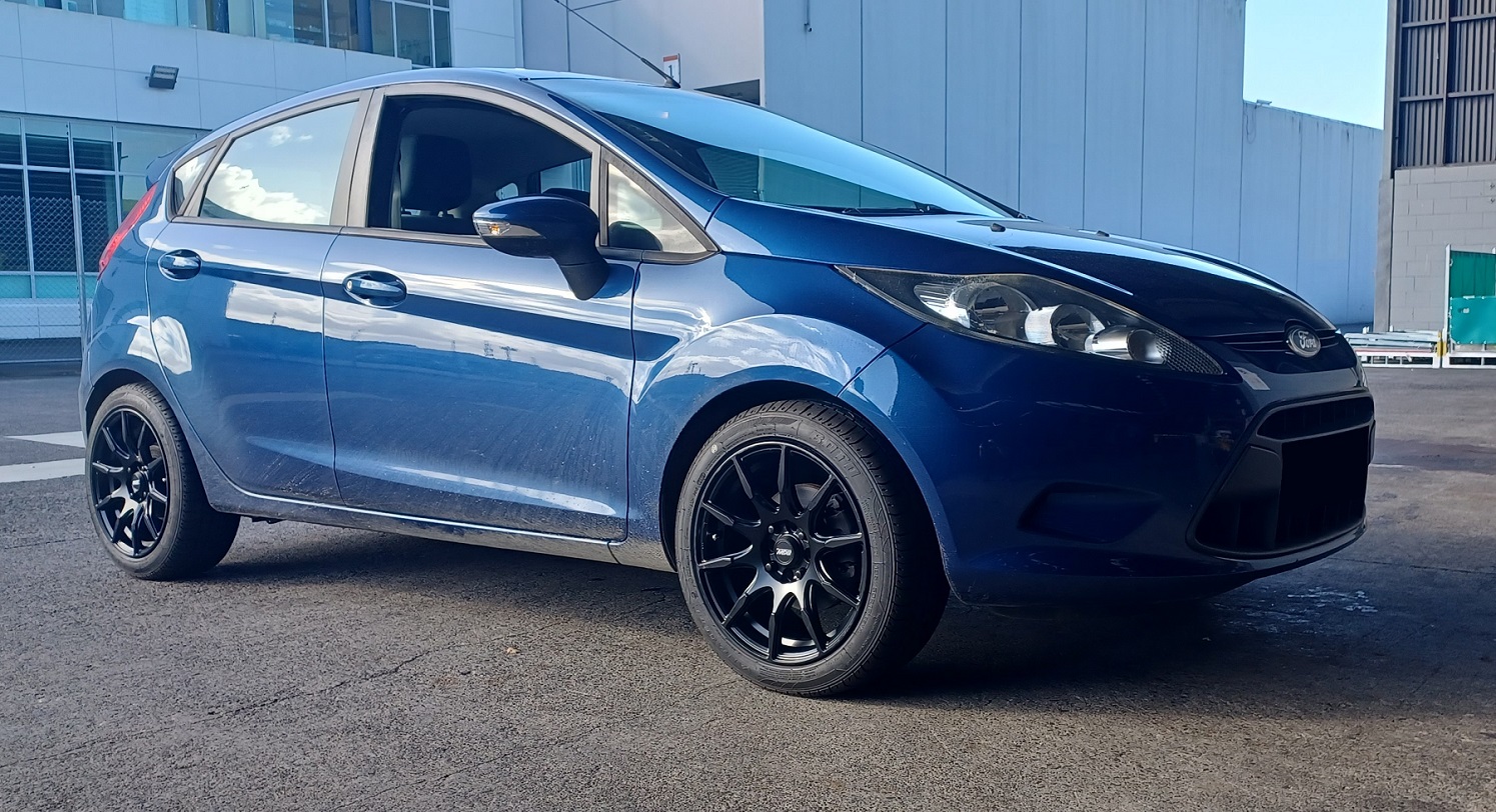 Ford Fiesta (2009) on 16" BGW Ratchet