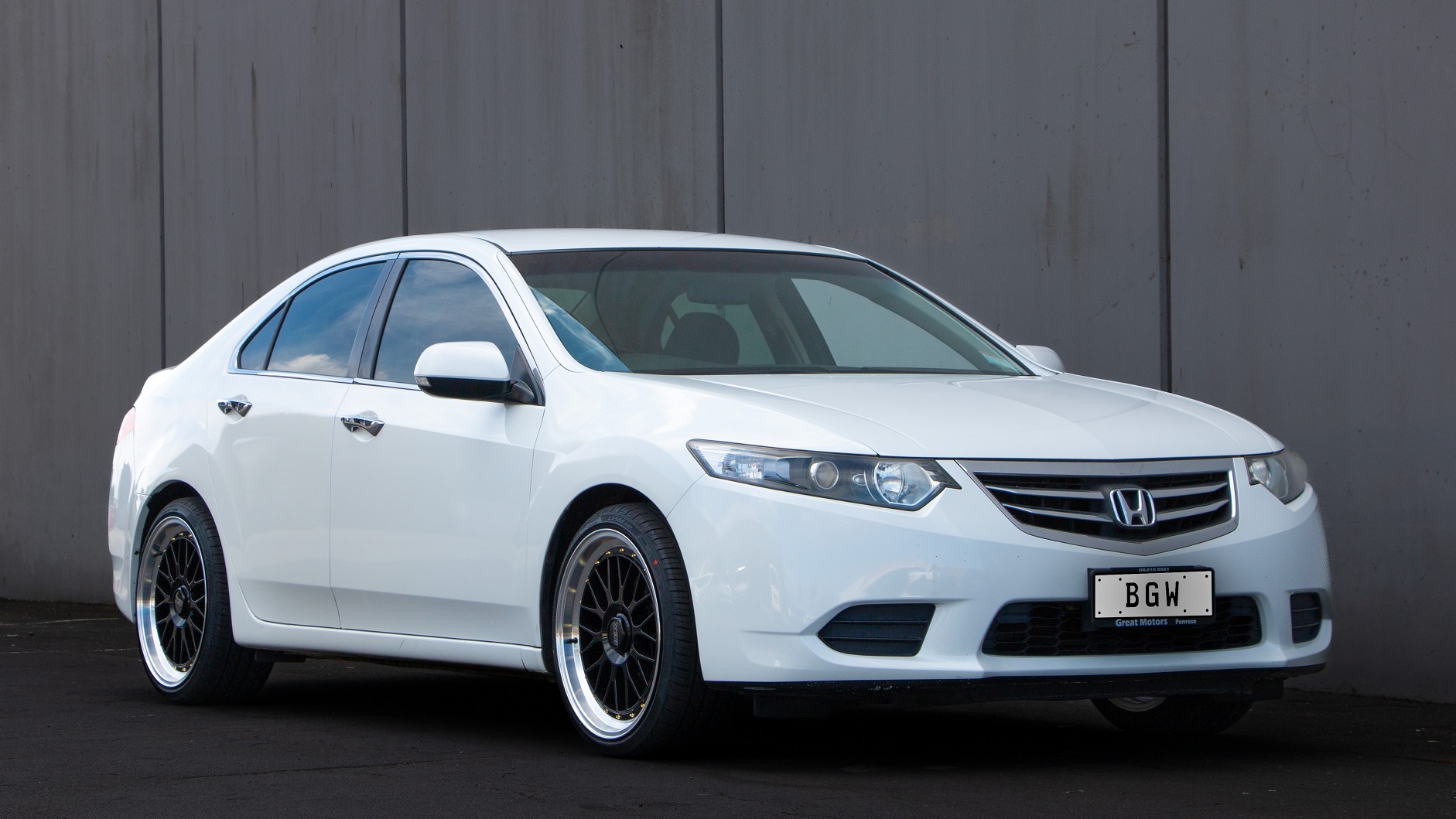 Honda Accord Euro (2012) on 19 inch BGW Euro Mesh