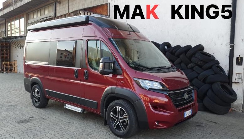 Fiat Ducato on 16" MAK King 5