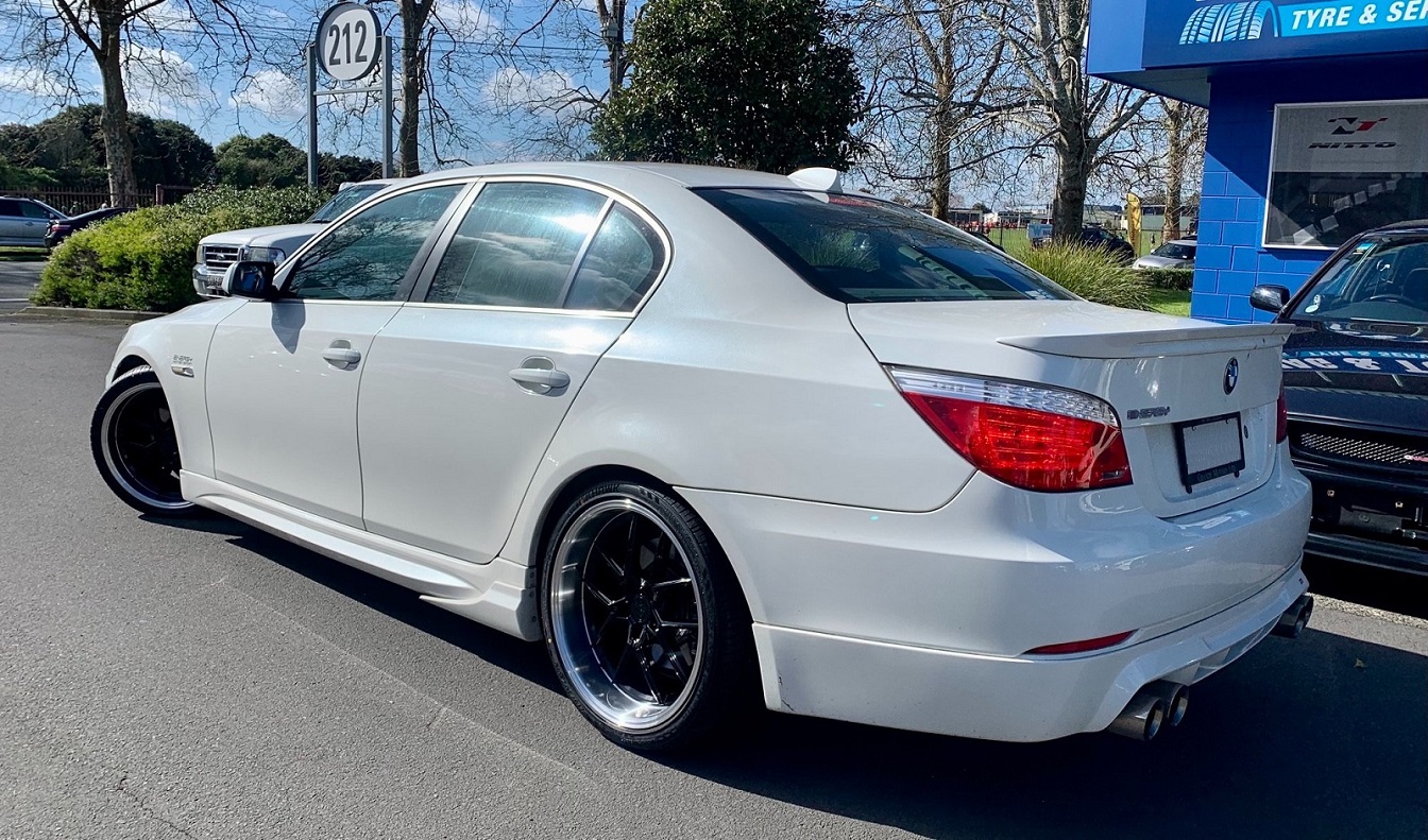 BMW 5 Series(2010) on Staggered 19 inch Covert CV4