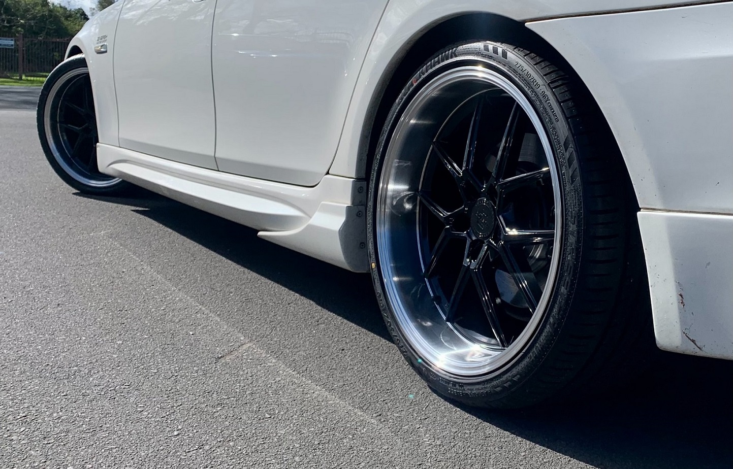 BMW 5 Series(2010) on Staggered 19 inch Covert CV4