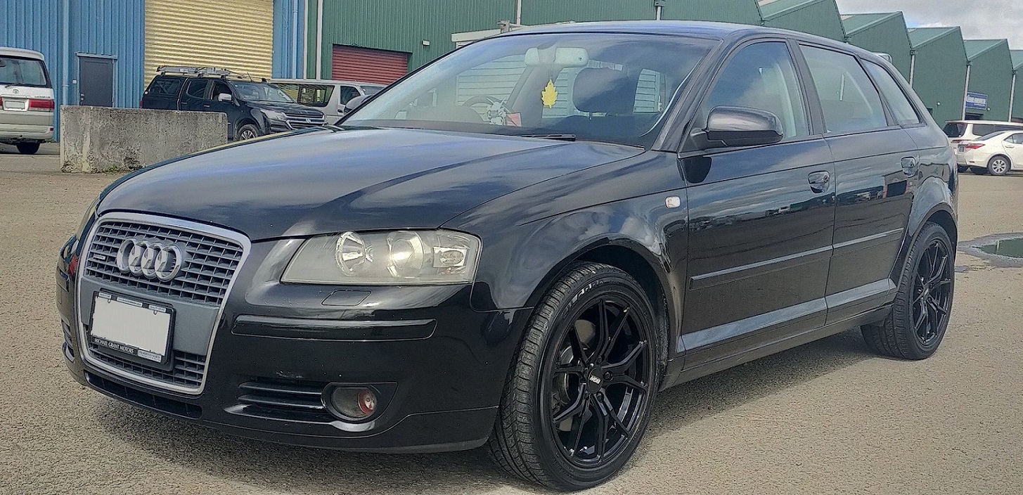 Audi A3 (2003) on 17" BGW Compton
