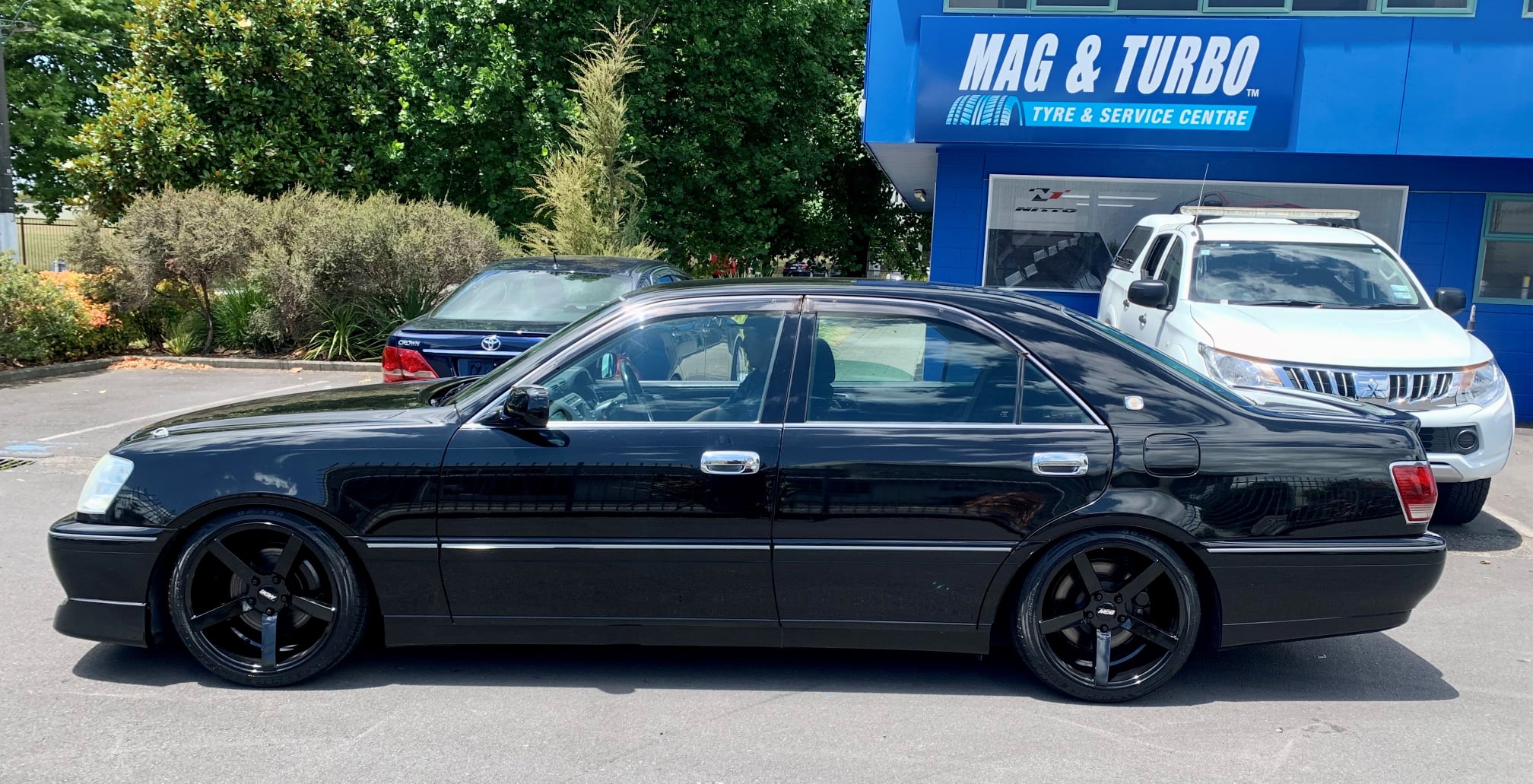 Toyota Crown Athlete V 1JZ Turbo on BGW Torque