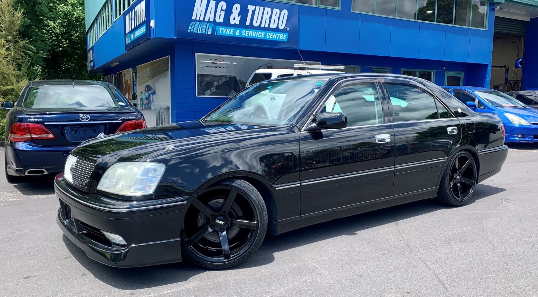Toyota Crown Athlete V 1JZ Turbo on BGW Torque