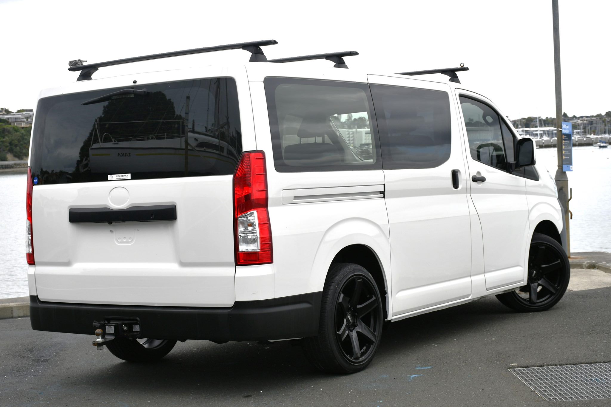 Toyota Hiace ZR (2020) on 20 inch BGW Beast