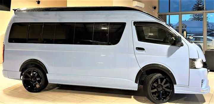 Toyota HiAce on 20" Covert RV3