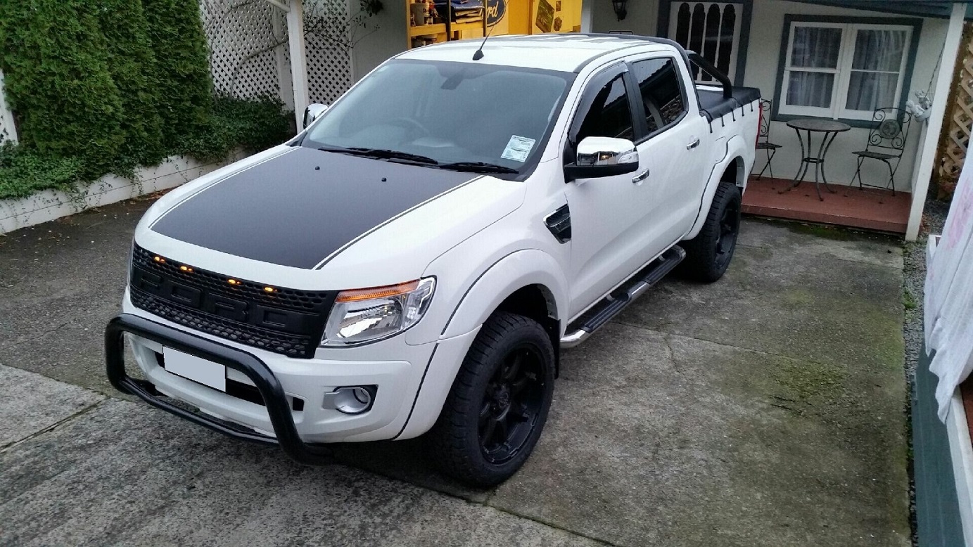 Ford Ranger on Black Rhino Glamis