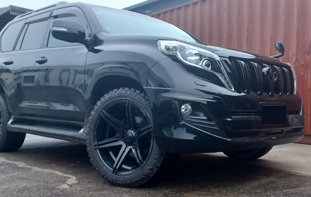 Toyota Land Cruiser Prado on 22" BGW Tempest