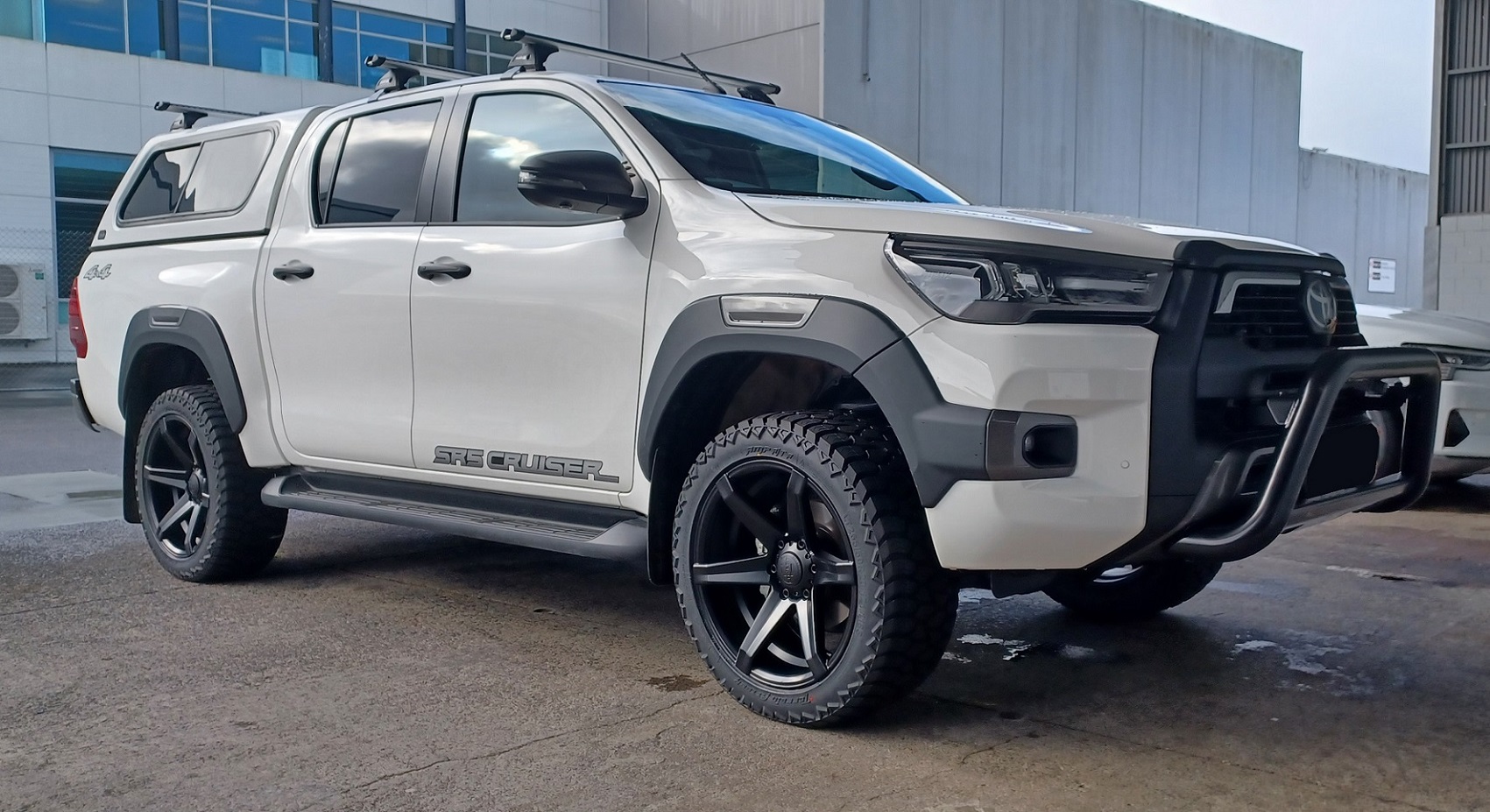 Toyota SR5 Hilux on 20" Covert RV2 with AMP Tyres