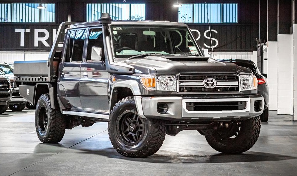 Toyota Landcruiser 70 Series (2021) on ROH Hammer