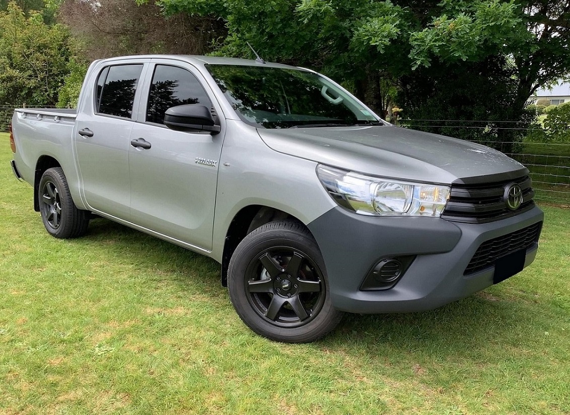 Toyota Hilux WorkMate (2022) on 17" BGW Beast