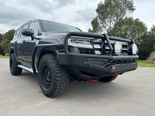 Toyota LC300 (2022) on 17x9" ROH Assault