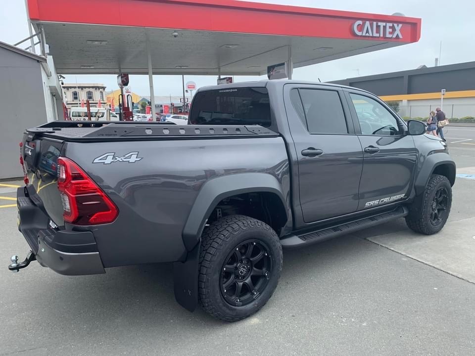Toyota Hilux on 18" Black Rhino Glamis