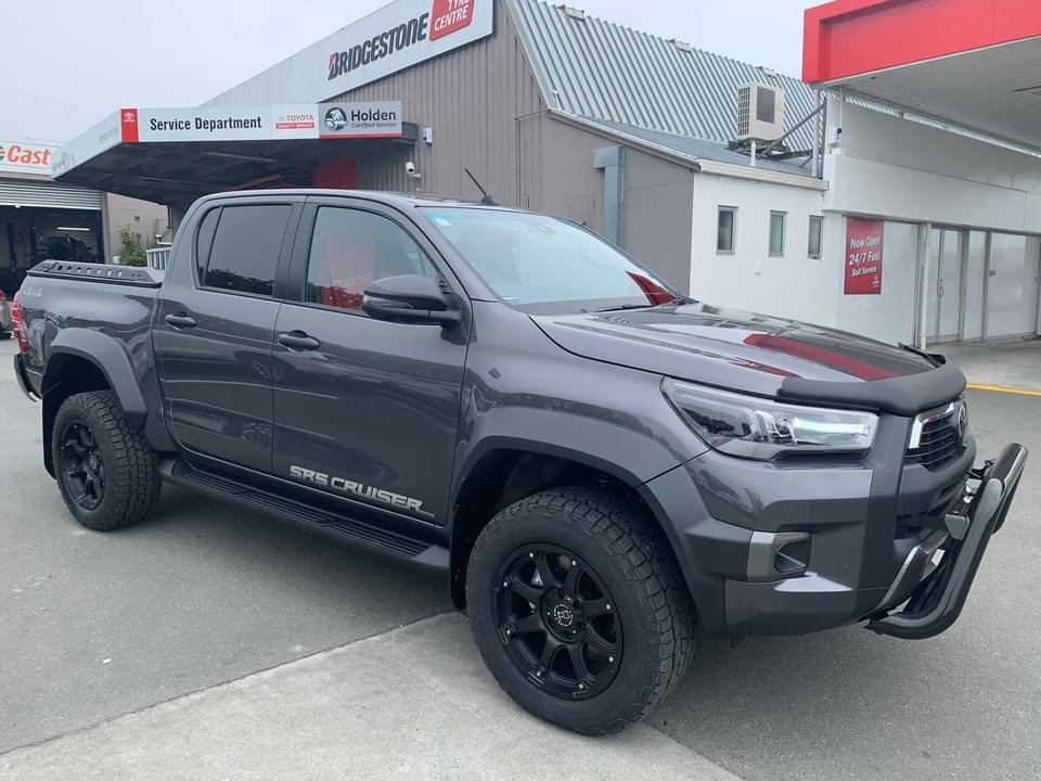 Toyota Hilux on 18" Black Rhino Glamis