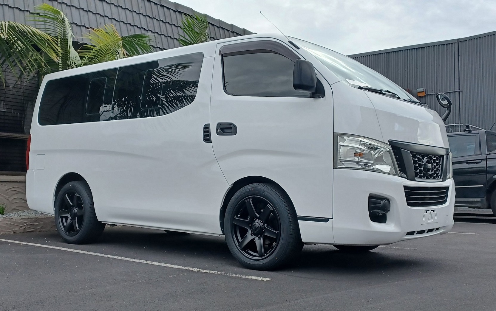 Nissan NV350 Caravan on BGW Beast