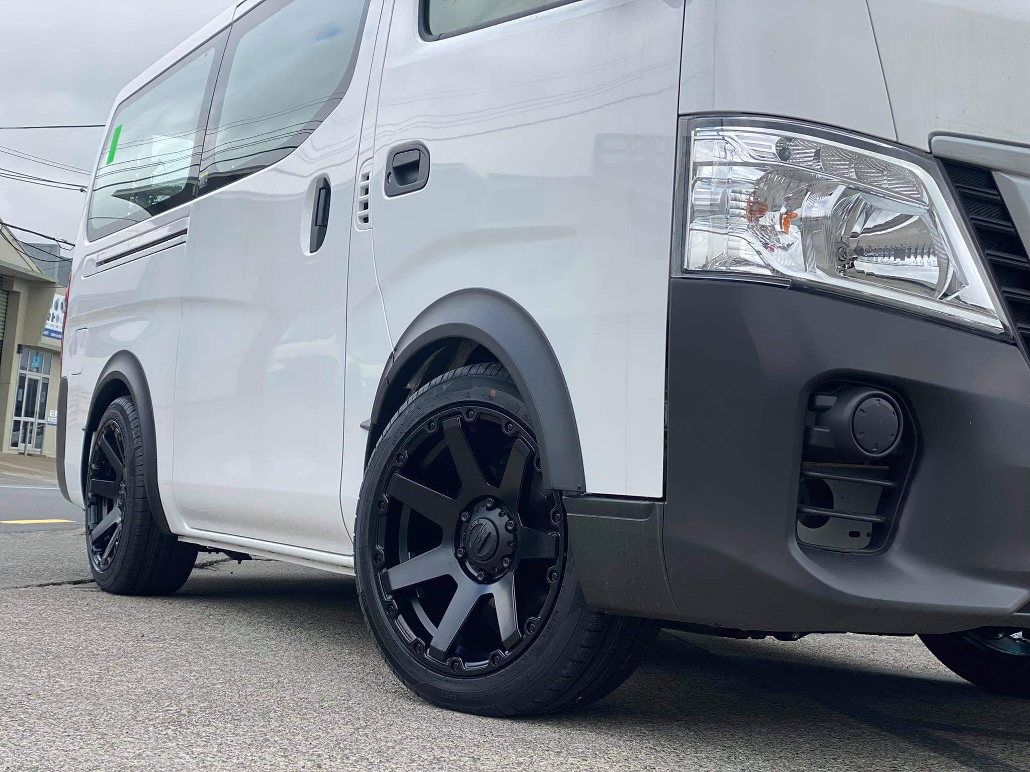 Nissan NV350 Caravan on BGW Vader