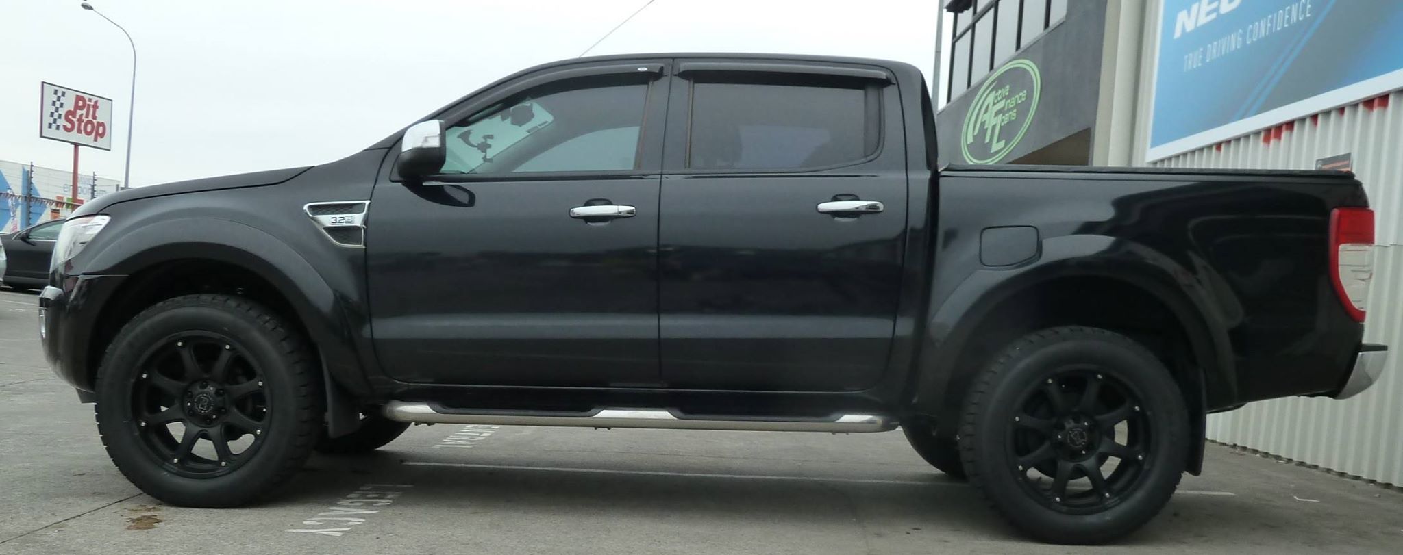 Ford Ranger on Black Rhino Glamis