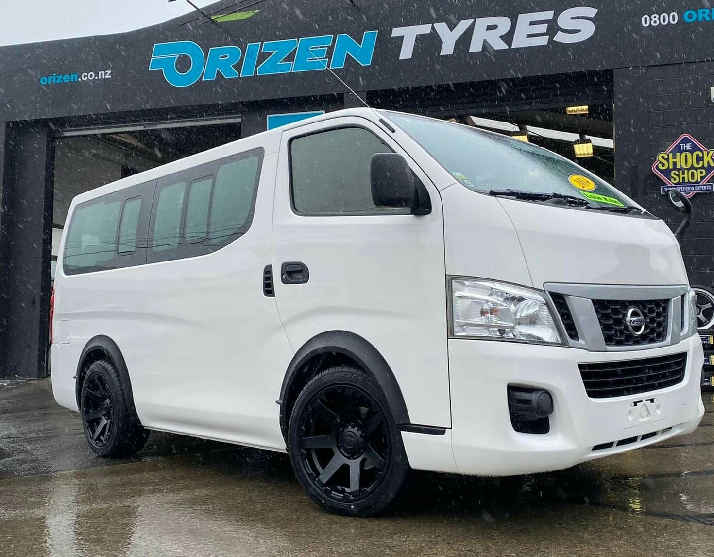 Nissan NV350 Caravan on BGW Vader