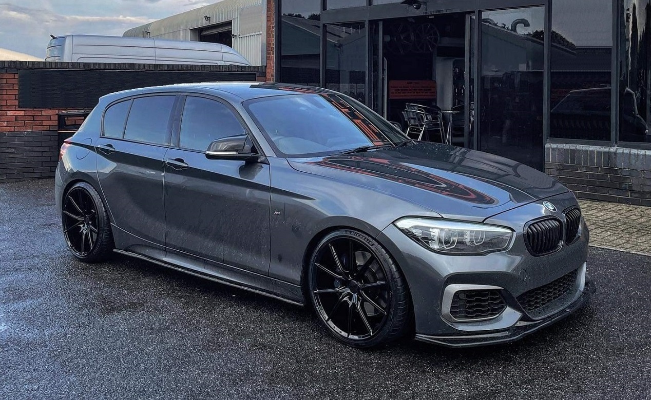 BMW M140i on 19" staggered Covert CV6