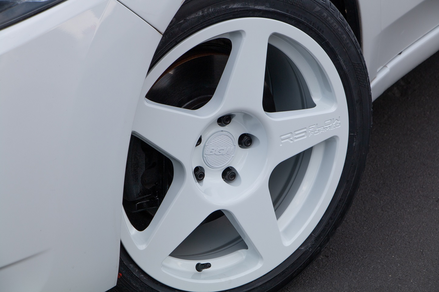 Honda Accord Euro on 18" BGW R5