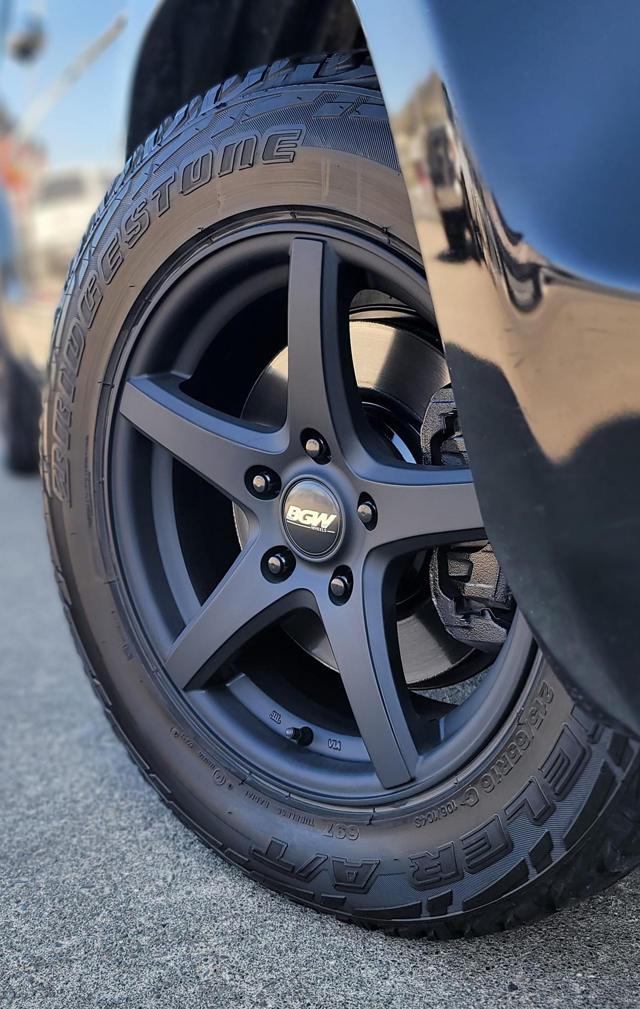 Honda Crossroad (2008) on 16" BGW Apex