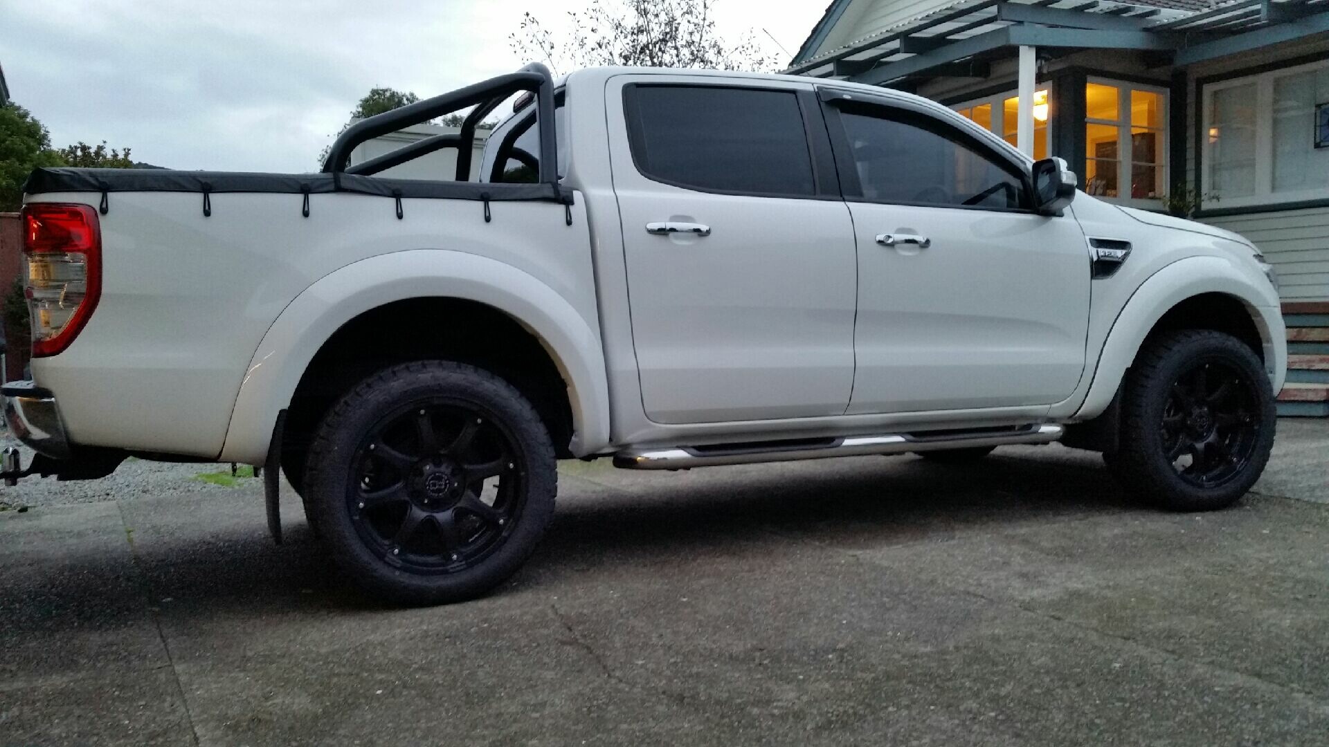 Ford Ranger on Black Rhino Glamis