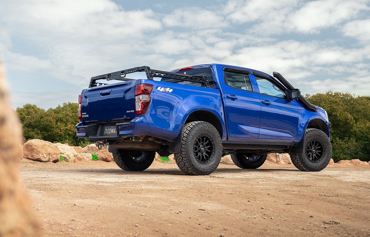 Isuzu D-Max on ROH Raid