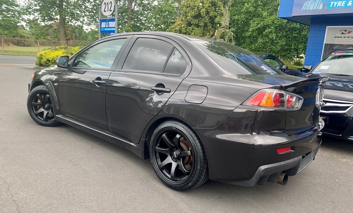 Mitsubishi EVO X on BGW Mayhem